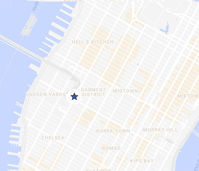441 Ninth Avenue | New York City Map
